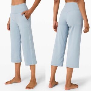 Lululemon Align High Rise Wide Leg Crop Pants - 2